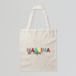 Tote Bag beige madrina (poliester) 14.80€ Tote Bag beige madrina