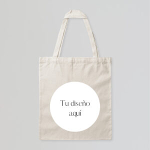 Tote Bag beige para diseño libre (poliéster) 12.80€ Tote Bag beige personalizada
