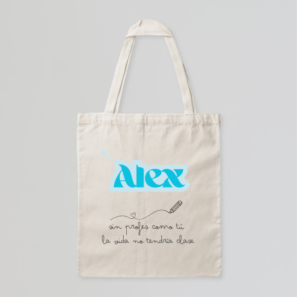 Tote Bag beige profesor