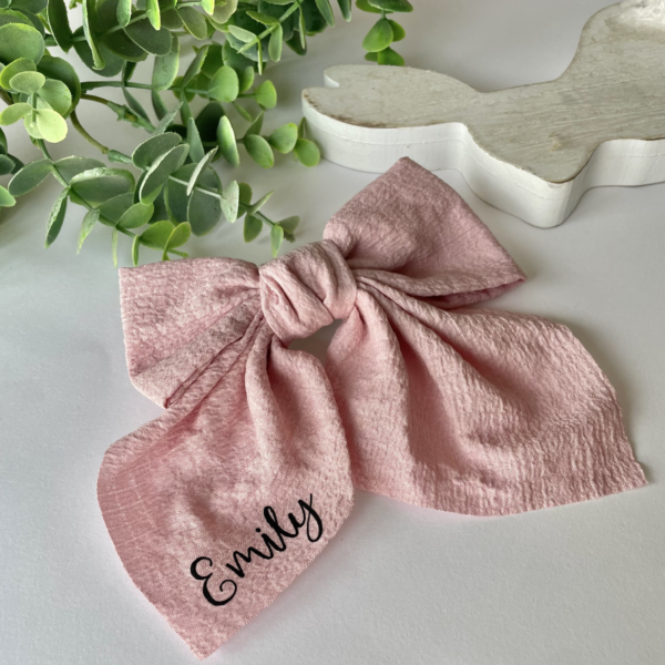 Lazo de niña personalizado