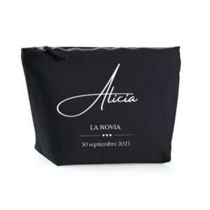 Neceser de lona novia