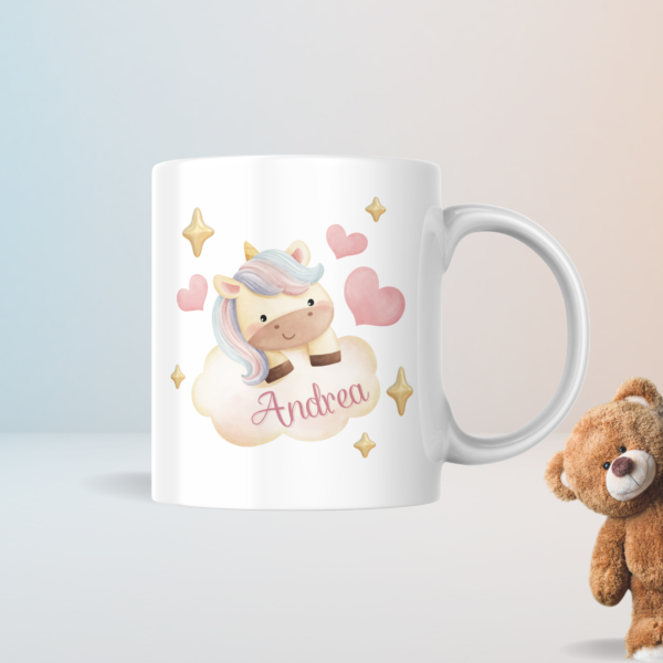 Taza unicornio