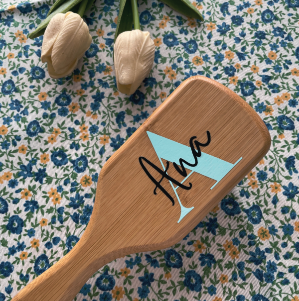 Cepillo de bambú personalizado