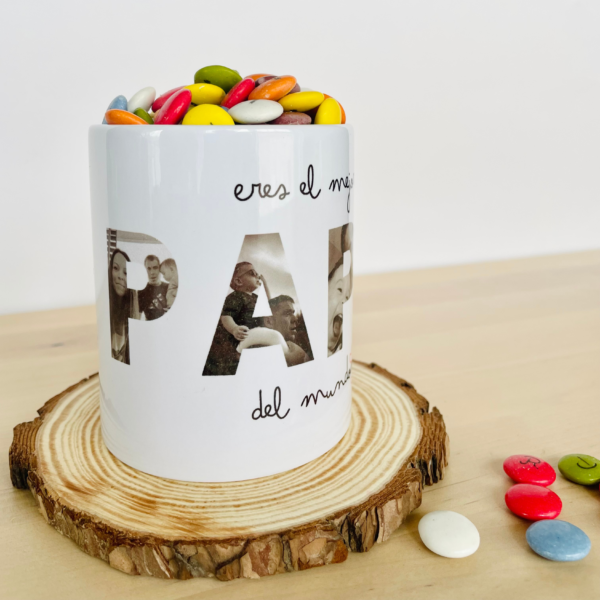 taza dia del padre personalizada Taza eres el mejor papá