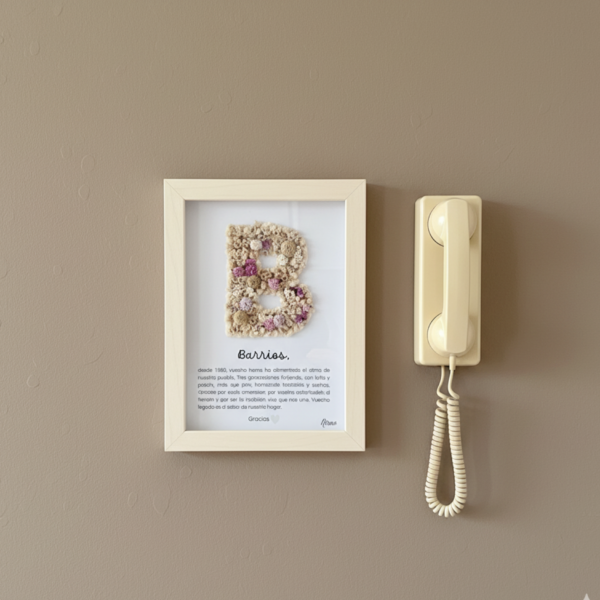 Cuadro de flores Bronchales