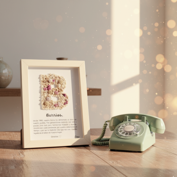 Cuadro de flores Bronchales