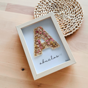 Cuadro de flores Abuelos